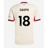 Liverpool Cody Gakpo #18 Vonkajší futbalový dres 2025-26 Krátky Rukáv